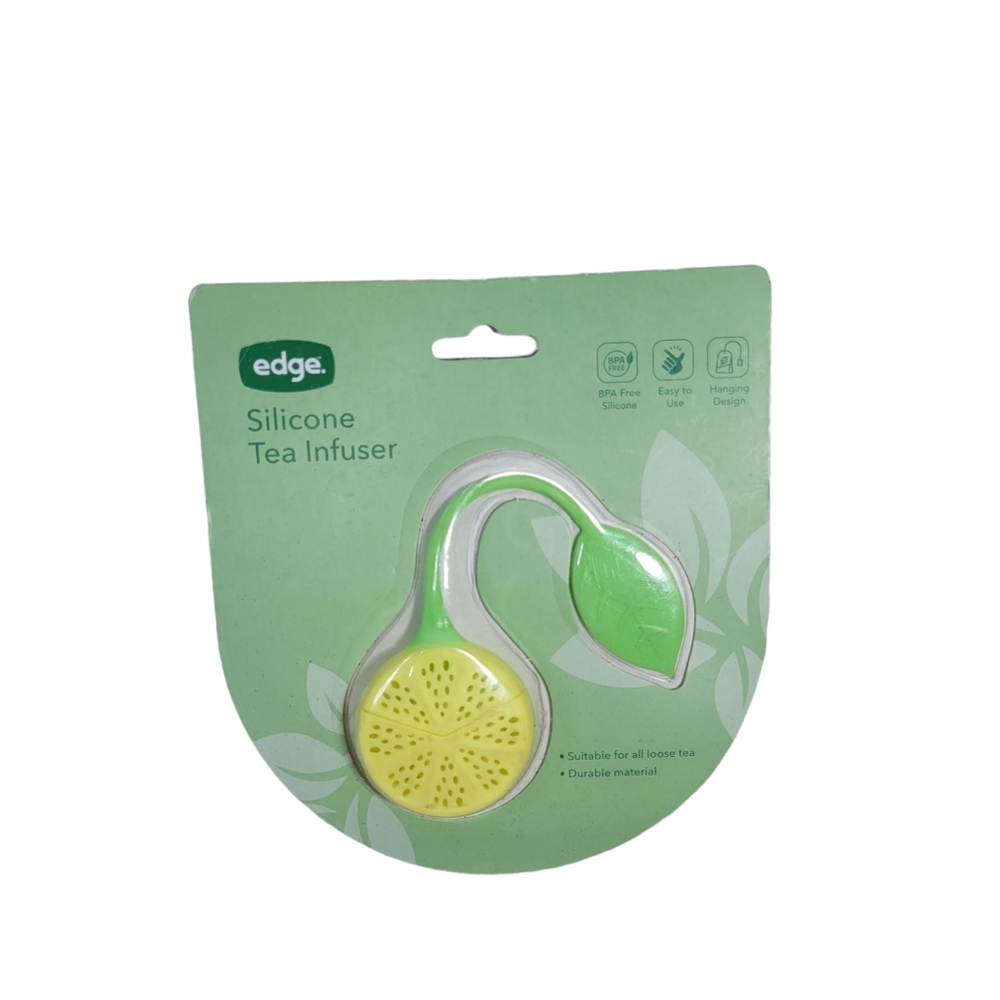EDGE Lemon Shape Tea infuser- BPA Free Silicone Tea Accessories - New